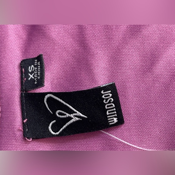 Windsor Fuchsia Rhinestone Drape Blouse - Picture 10 of 15